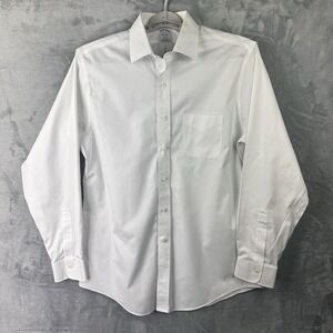 Brooks Brothers Regent Dress Shirt White Supima Cotton 16 35 Non-Iron